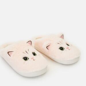 Cozy Cat Slippers for women- New size 7-8